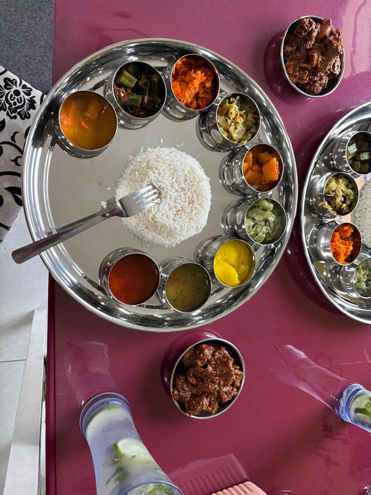 Best Everest Restaurant South Indian Thali Feast